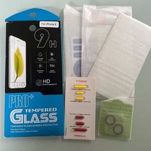 iPhone X screen protectors